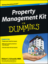 Property Management Kit For Dummies (eBook)